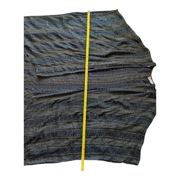 Free People | Sheer Sequin Duster Kimono | Black & Gold | OS - Picture 11 of 11